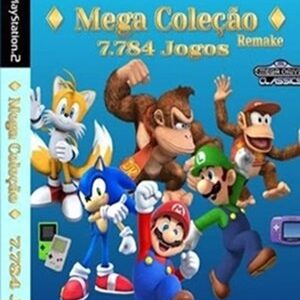 REMAKE UPDATE 22-04-2024 – Coleção com 7.784 Jogos Digitais + Emuladores Inclusos
