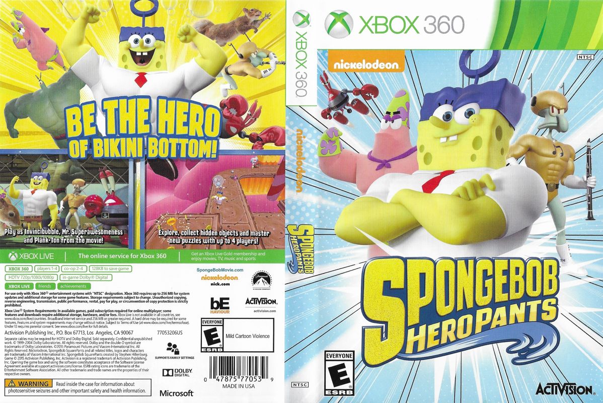 SpongeBob HeroPants – Xbox 360