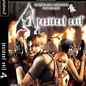Resident Evil 4 – PS2 Digital Dublado + Emulador Incluso