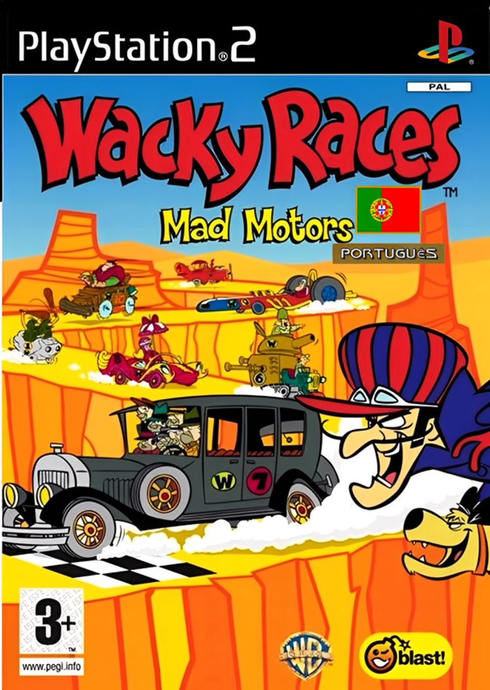 Wacky Races: Mad Motors - PS2 (Digital)